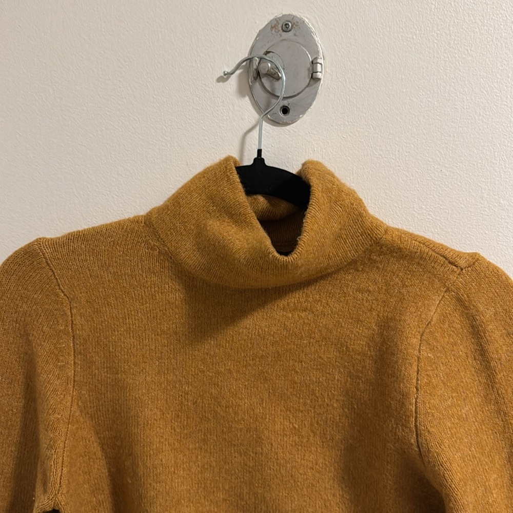 Mango Mock Neck Knit Sweater - Size XS